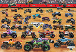 Monster Jam Monster Trucks Lineup (34 Rigs) 24x36 Wall Poster - Eurographics Inc.