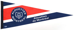 Montreal Alouettes CFL Football Team Premium Felt Pennant - The Sports Vault Canada