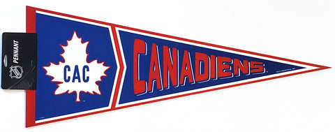 Montreal Canadiens CAC-Style (1913) Official NHL Retro Collection Felt Pennant - Rico Inc.