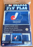 Montreal Expos Official Deluxe-Edition MLB Cooperstown Collection 3'x5' Flag - Wincraft Inc.