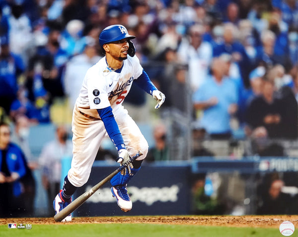 Mookie Betts "Clutch" Los Angeles Dodgers Premium 16x20 MLB Baseball Poster Print - Highland Mint