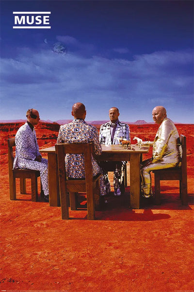 Muse "Black Holes and Revelations" Album Cover Art Music Poster - Pyramid (UK)