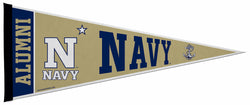 United States Naval Academy NAVY ALUMNI Official USNA Felt Pennant - Rico Inc.