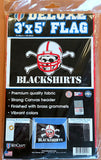 University of Nebraska Cornhuskers Football "Blackshirts" NCAA Deluxe 3'x5' Flag - Wincraft Inc.