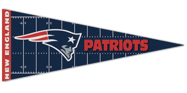 New England Patriots Official NFL Football Gridiron Collection Premium Felt Pennant - Wincraft