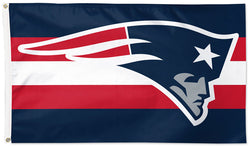 New England Patriots Official NFL Football 3'x5' Deluxe-Edition Flag - Wincraft Inc.