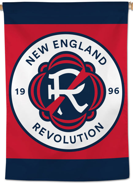 New England Revolution Official MLS Soccer Team Logo Wall BANNER - Wincraft Inc.