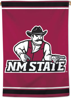 New Mexico State Aggies "Gunslinger" Official NCAA Premium 28x40 Wall Banner - Wincraft Inc.