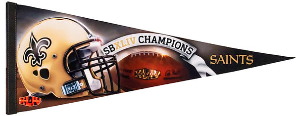 New Orleans Saints Super Bowl XLIV (2010) Champions Premium Felt Collector's Pennant - WIncraft