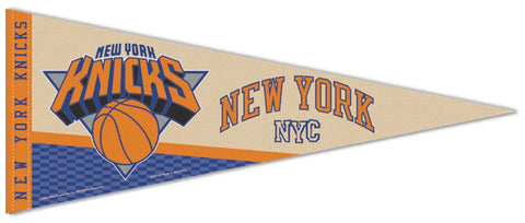 New York Knicks NBA City Edition 2025-26 Premium Felt Pennant - Wincraft