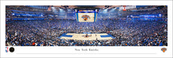 New York Knicks NBA Game Night at Madison Square Garden Panoramic Poster Print - Blakeway Worldwide