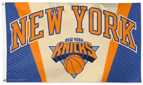 New York Knicks Bold-New-York Design Official NBA Basketball Deluxe-Edition 3'x5' Flag - Wincraft Inc.