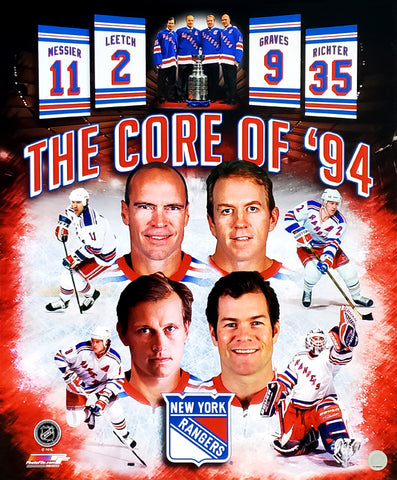 New York Rangers "The Core of 1994" Premium Poster Print - Photofile Inc.