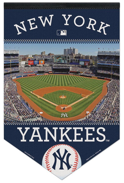 New York Yankees Yankee Stadium Gameday Premium Felt Collector's 17x26 Banner - Wincraft