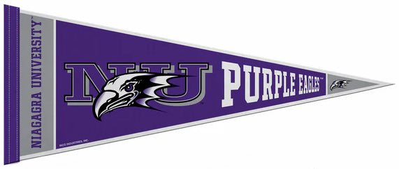 Niagara University Purple Eagles Official NCAA Team Felt Pennant - Rico