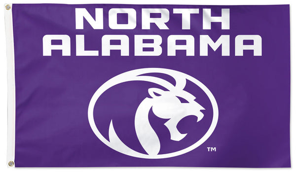 North Alabama Lions Official NCAA Deluxe 3'x5' Team Flag - Wincraft Inc.