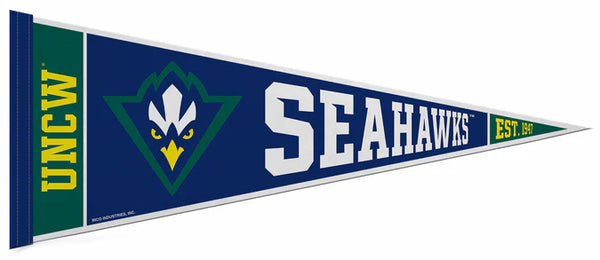 University of North Carolina-Wilmington UNCW SEAHAWKS Official NCAA Team Felt Pennant - Rico Inc.