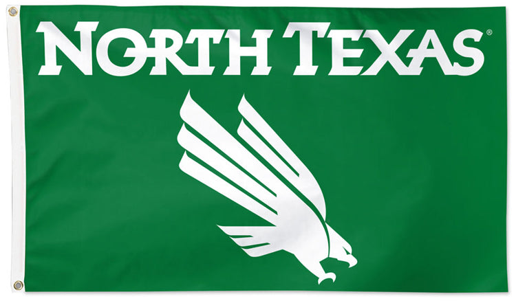 North Texas Logo North Texas Mean Green, Glitter Logo, NCAA, Green