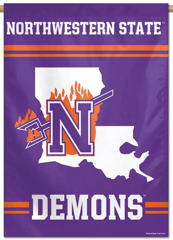 Northwestern State University DEMONS Official NCAA Team Logo NCAA Premium 28x40 Wall Banner - Wincraft