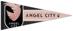 Angel City FC Official NWSL Women's Soccer Team Premium Felt Pennant - Wincraft Inc.