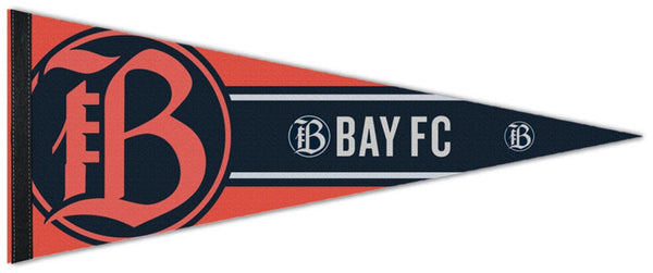 Bay FC Official NWSL Women's Soccer Team Premium Felt Pennant - Wincraft Inc.