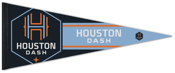 Houston Dash Official NWSL Women's Soccer Team Premium Felt Pennant - Wincraft Inc.