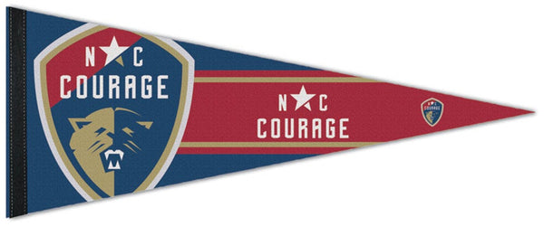 North Carolina COURAGE Official NWSL Women's Soccer Team Premium Felt Pennant - Wincraft Inc.