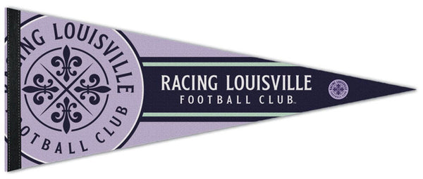 Racing Louisville FC Official NWSL Women's Soccer Team Premium Felt Pennant - Wincraft Inc.