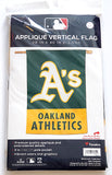 Oakland A's Official 2-Sided Team Logo 28x40 Applique Wall Banner - Wincraft Inc.