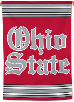 Ohio State Buckeyes Retro-Script-Style Official NCAA Team Premium 28x40 Wall Banner - Wincraft