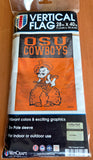Oklahoma State Cowboys NCAA College Vault Series 1950s-Style Official NCAA Premium 28x40 Wall Banner - Wincraft Inc.