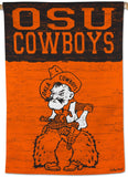Oklahoma State Cowboys NCAA College Vault Series 1950s-Style Official NCAA Premium 28x40 Wall Banner - Wincraft Inc.