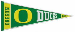 University of OREGON DUCKS Official NCAA Team Felt Pennant - Rico Inc.