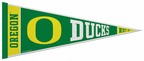 University of OREGON DUCKS Official NCAA Team Felt Pennant - Rico Inc.