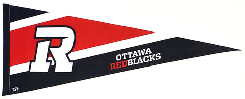 Ottawa Redblacks CFL Football Team Premium Felt Pennant - The Sports Vault Canada