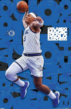 Paolo Banchero "Dynamo" Orlando Magic NBA Basketball Action Poster - Costacos 2026