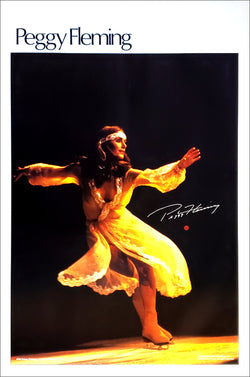 Peggy Fleming "Signature Series" (c.1980) Figure Skating Poster - Marketcom Sports Illustrated