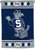 Penn State Nittany Lions "Hitchhiker" Retro-1950s-Style NCAA College Vault 28x40 Wall Banner - Wincraft