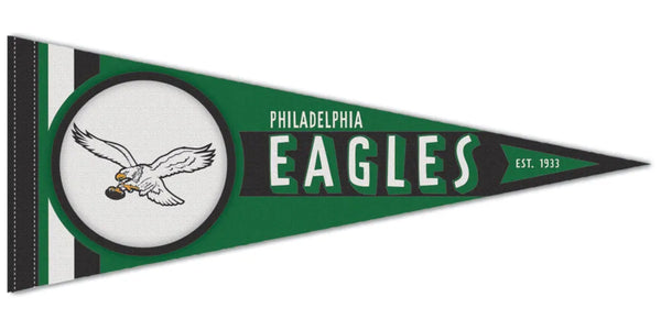 Philadelphia Eagles NFL Retro-1980s-Style Premium Felt Collector's Pennant - Wincraft Inc.
