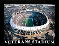 Philadelphia Eagles Veterans Stadium Gameday Classic Poster Print - Aerial Views