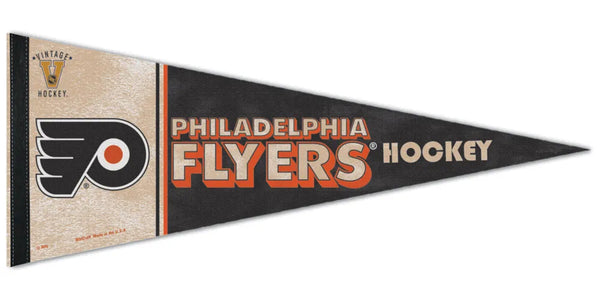 Philadelphia Flyers Retro NHL Vintage Hockey Collection Premium Felt Pennant - WinCraft