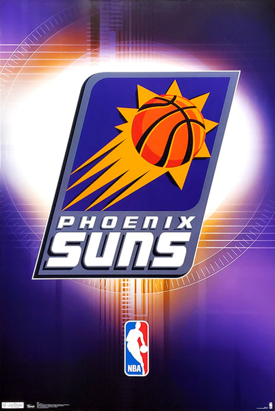 Phoenix Suns Official NBA Basketball Team Logo Poster - Costacos Sports