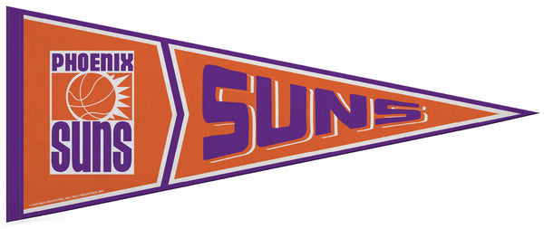 Phoenix Suns 1968-92-Style Official NBA Retro Collection Felt Pennant - Rico Inc.