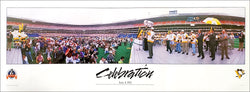 Pittsburgh Penguins "Celebration" 1992 Stanley Cup Championship Rally at Three Rivers Stadium Panoramic Poster
