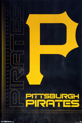 Pittsburgh Pirates Official MLB Baseball Team Logo Poster - Trends International