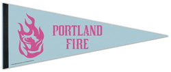 Portland Fire Official WNBA Basketball Blue-Pink Style Premium Felt Pennant - Wincraft Inc.