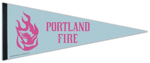 Portland Fire Official WNBA Basketball Blue-Pink Style Premium Felt Pennant - Wincraft Inc.