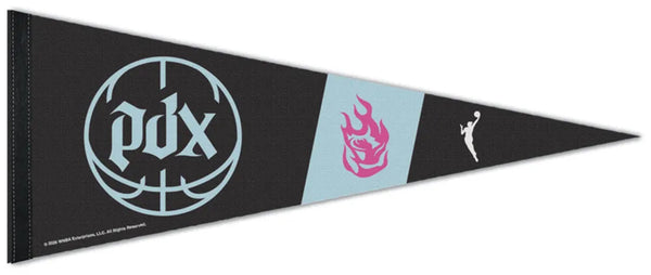 Portland Fire Official WNBA Basketball PDX-Style Premium Felt Pennant - Wincraft Inc.