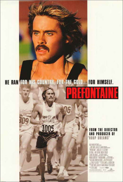 Prefontaine (1997) Steve Prefontaine Running Movie Poster 27x40 Reproduction