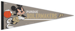 Purdue Boilermakers Basketball "Mickey Mouse Power Forward" Official Disney NCAA Premium Felt Collector's Pennant - Wincraft Inc.